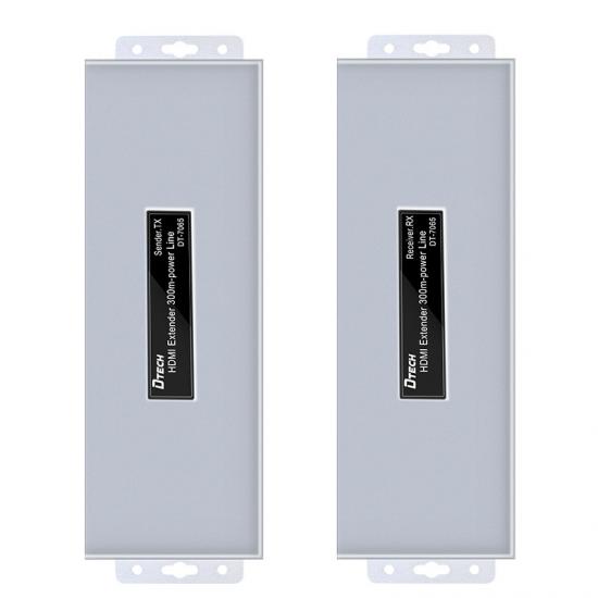 DTECH DT-7065 HDMI extender 300m over power DTECH DT-7065 HDMI extender 300m over power